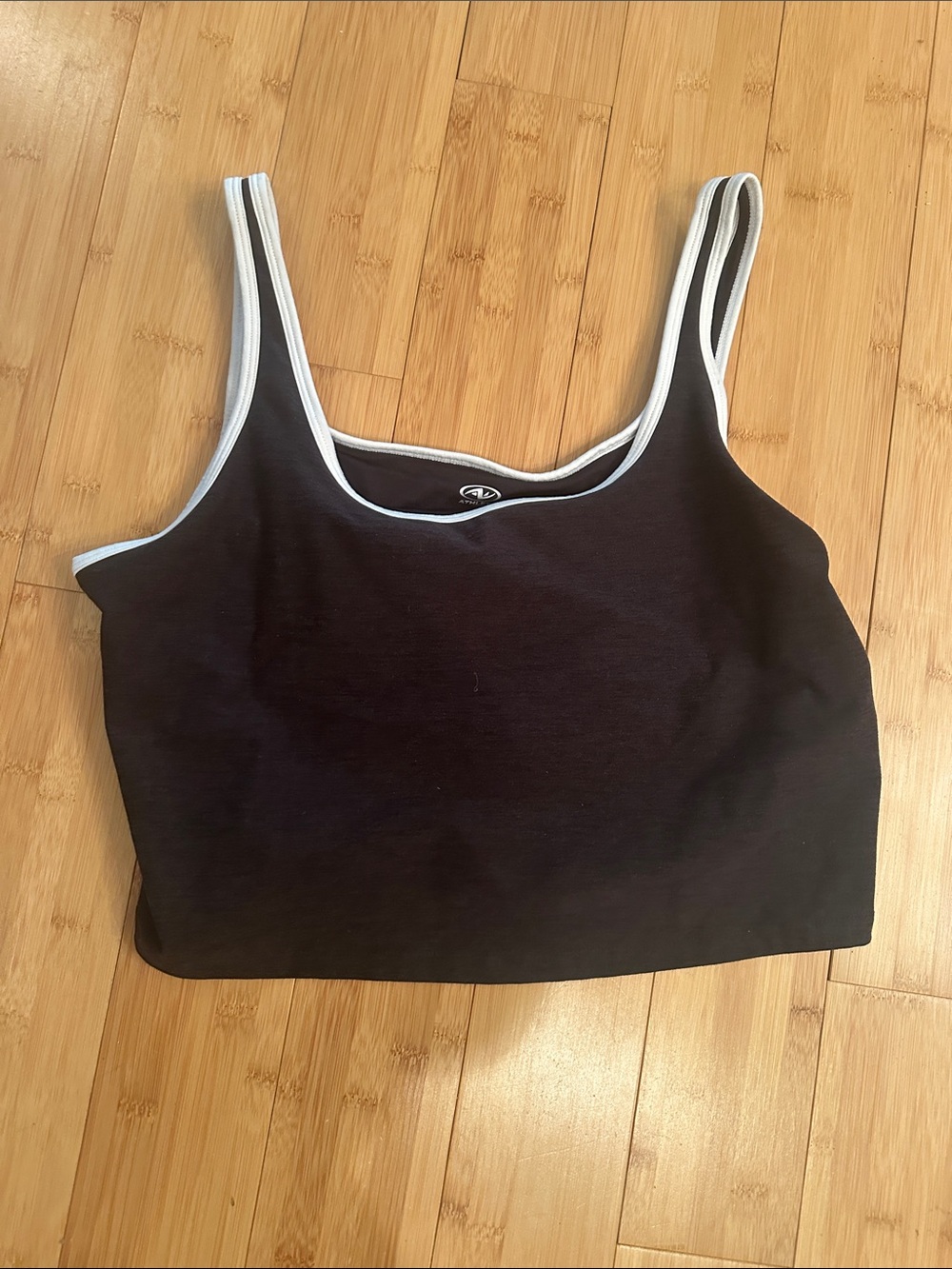 Athletic Works Sports Bra with White Trim